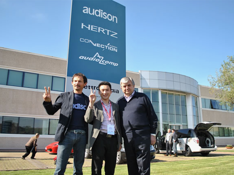 應(yīng)邀參觀歐迪臣與丹拿工