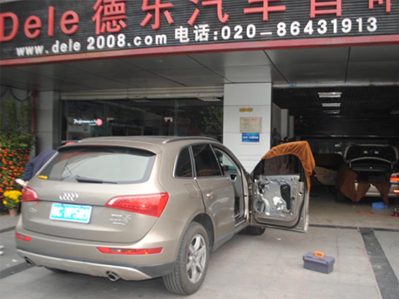 奧迪Q5無損升級汽車音響