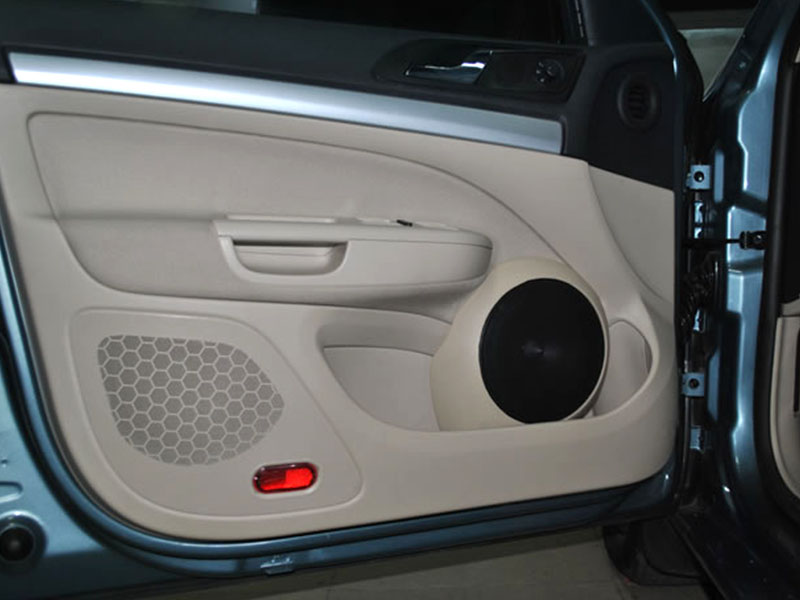 斯柯達(dá)明銳音響改裝 雙功