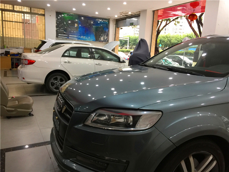 奧迪Q7改裝摩雷優(yōu)特聲603 3分頻喇叭+索尼RSXGS9發(fā)燒