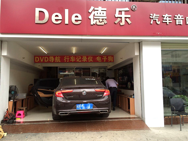 別克新君越音響改裝法國勁浪喇叭 歐迪臣功放升