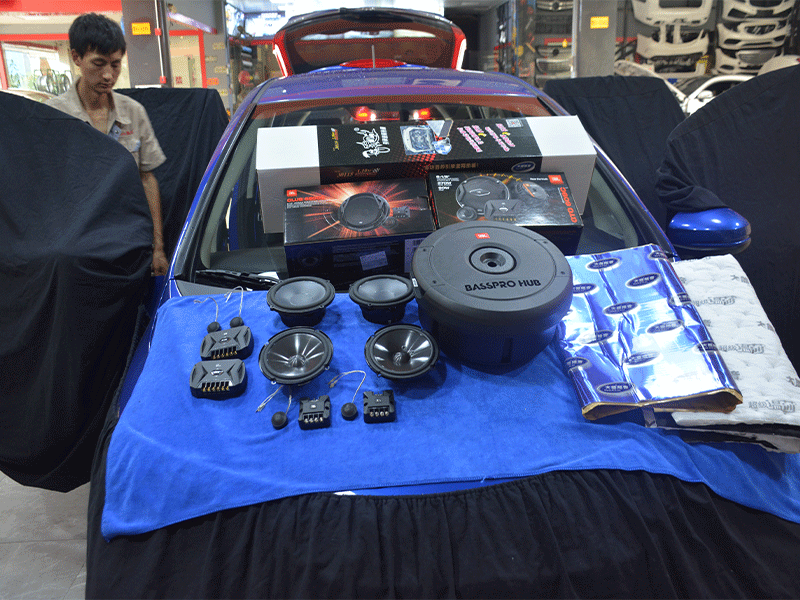 廣州本田飛度 升級JBL音響