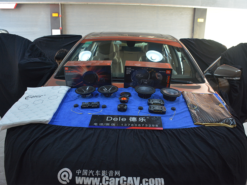 廣州別克君威 無損升級(jí)JBL喇叭，隔音項(xiàng)目