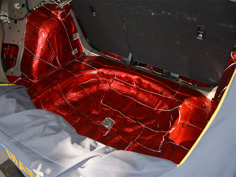 貝爾紅膜--尾廂隔音套餐