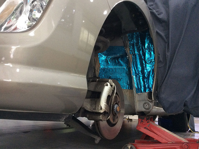 貝爾藍膜---葉子板隔音套