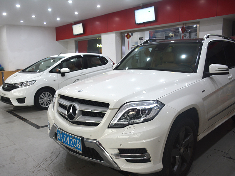 奔馳GLK汽車(chē)音響無(wú)損改裝