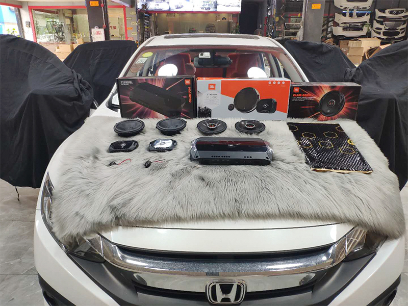 本田思域 音響改裝JBL無損