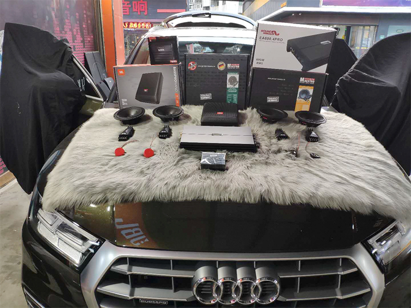 奧迪Q5升級(jí)改裝全套音