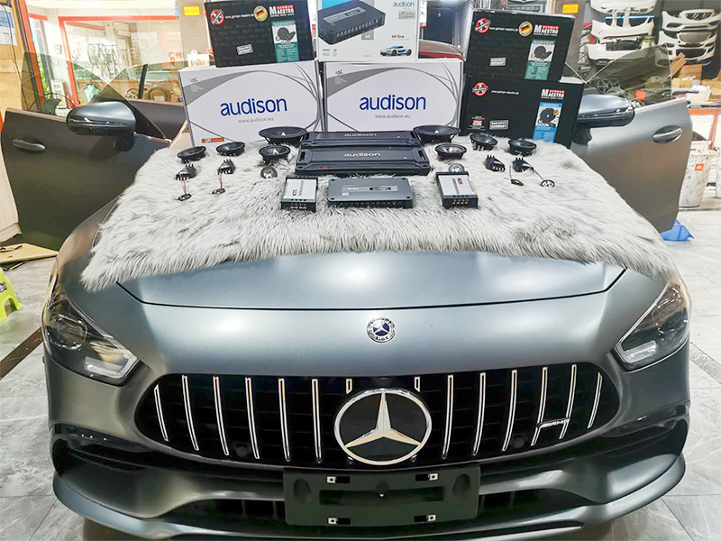 奔馳AMG50GT 音響改裝升