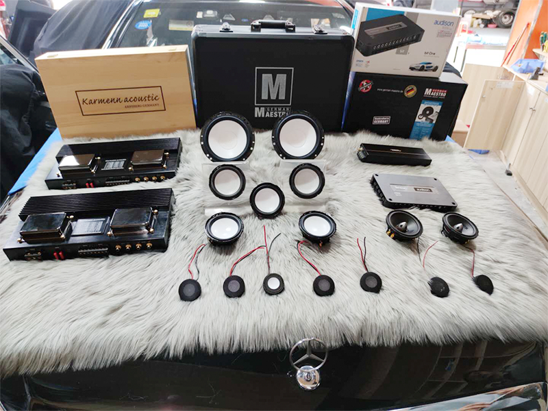奔馳S400 音響改裝升級 德