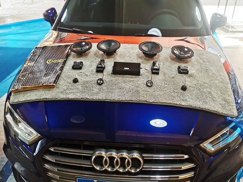 奧迪A3 音響改裝 隔音升級(jí)