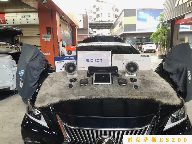 雷克薩斯ES200升級(jí)原車(chē)音響，音質(zhì)就好億點(diǎn)點(diǎn)