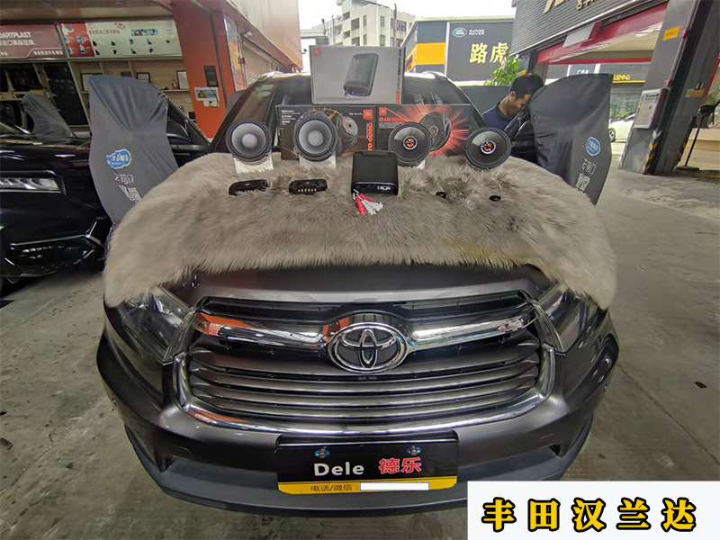 漢蘭達升級原車6個喇叭，